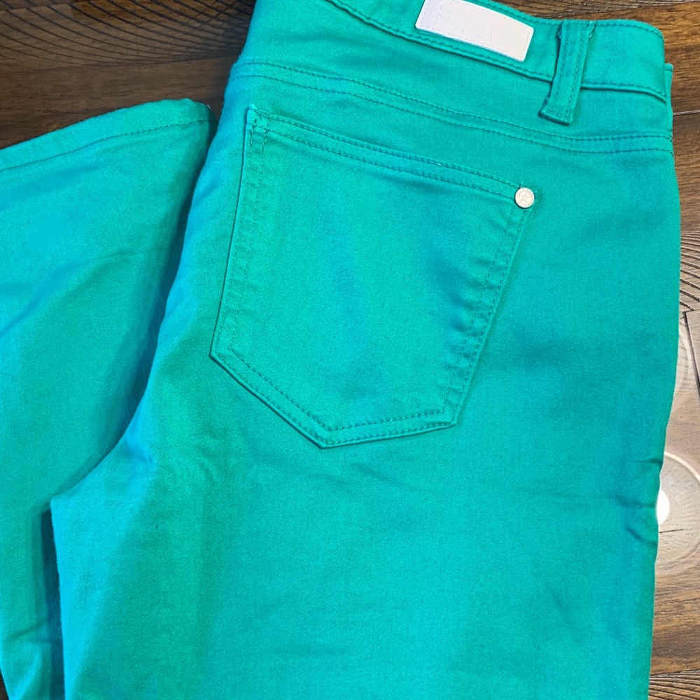 Beautiful green jeans